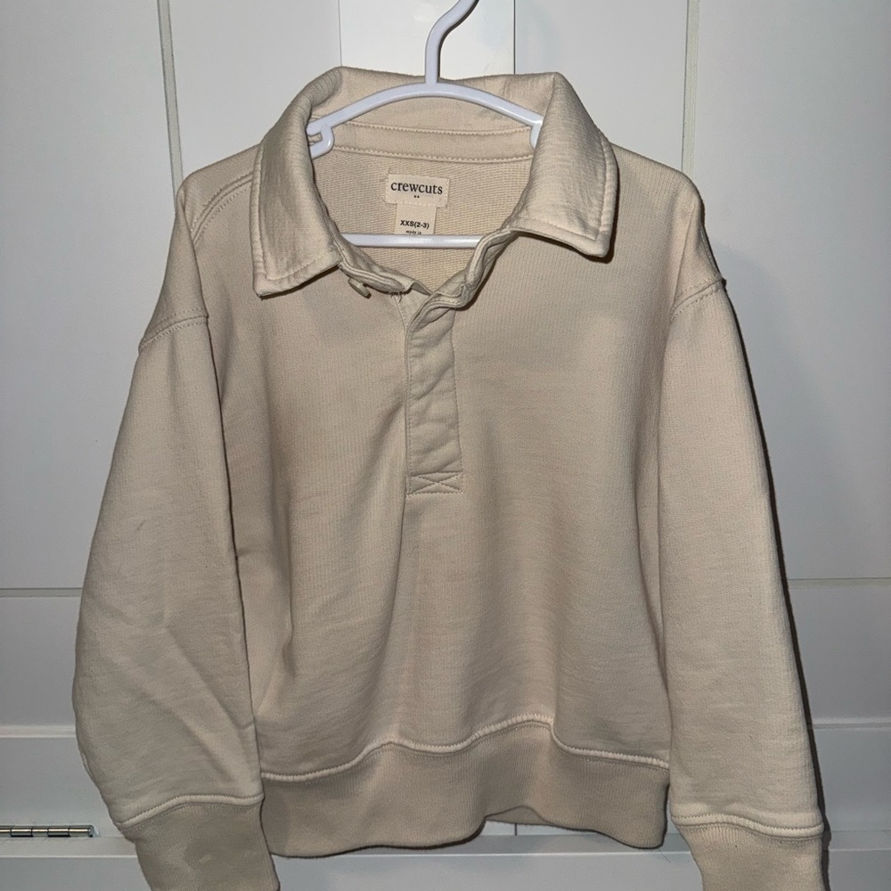 Crewcuts Ivory Knit Top